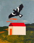 A Descent Into The Familiar - Original Artwork-Original Art-Marianne Le Cheaf-Greenhouse Interiors Pty Ltd