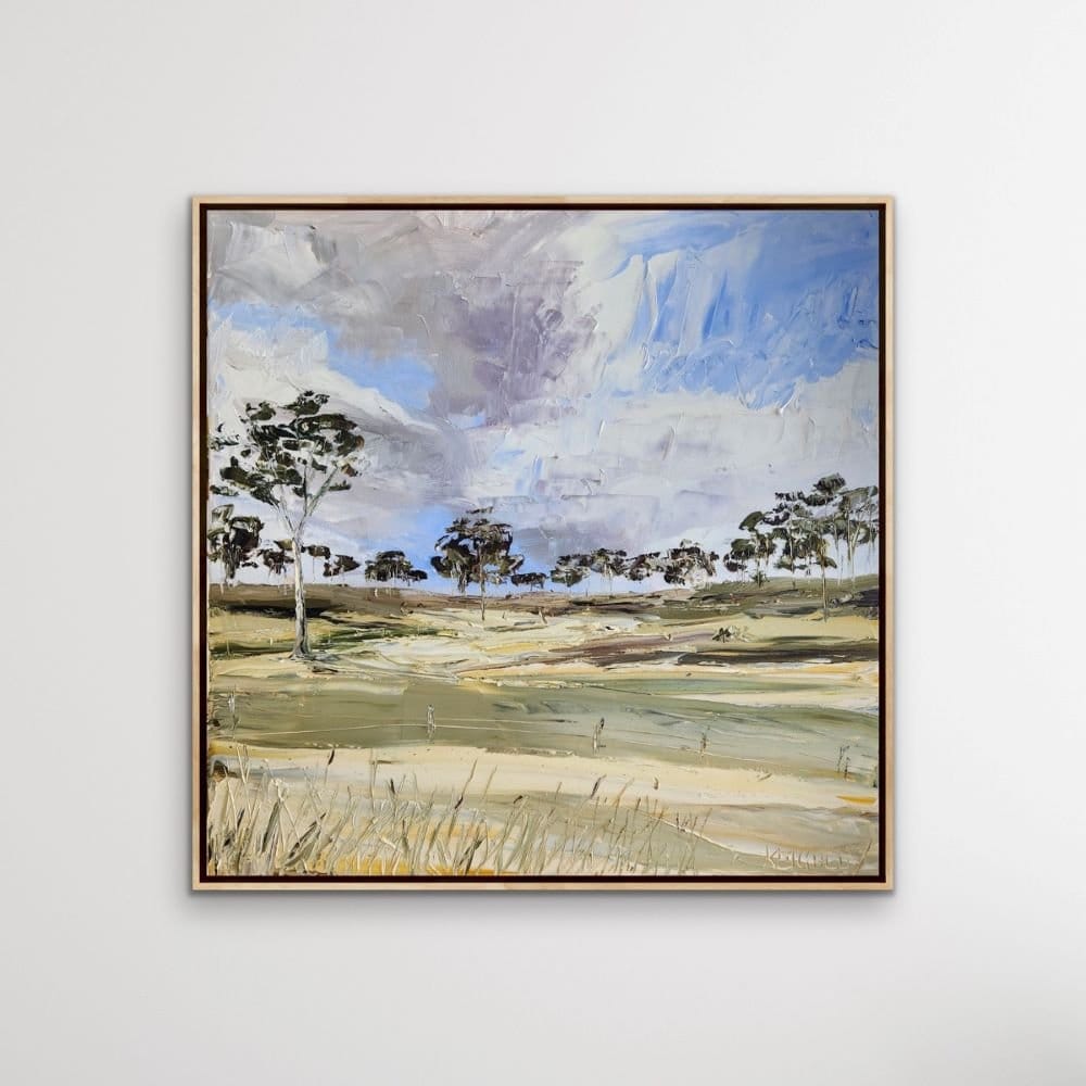 Long Afternoons & Shifting Clouds - Original Art-Original Art-Michelle Keighley-Greenhouse Interiors Pty Ltd