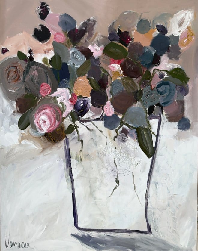 An Impressive Arrangement - Original Art