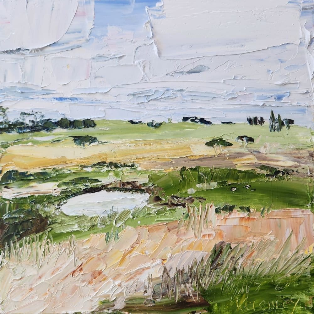 Secret Watering Hole - Original Art-Original Art-Michelle Keighley-Greenhouse Interiors Pty Ltd