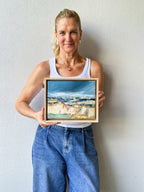 Long Field I - Original Artwork-Original Art-Katie Wyatt-Greenhouse Interiors Pty Ltd