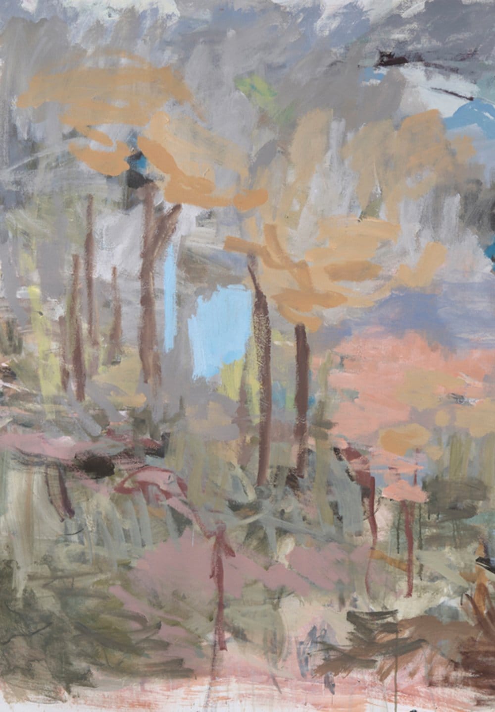 Woodland - Original Painting-Original Art-Marcia Priestley-Greenhouse Interiors Pty Ltd