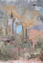 Woodland - Original Painting-Original Art-Marcia Priestley-Greenhouse Interiors Pty Ltd