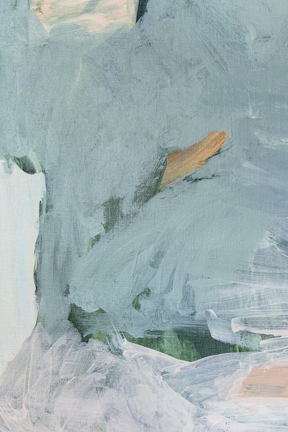 Lingering In The Ocean Blue - Original Artwork
