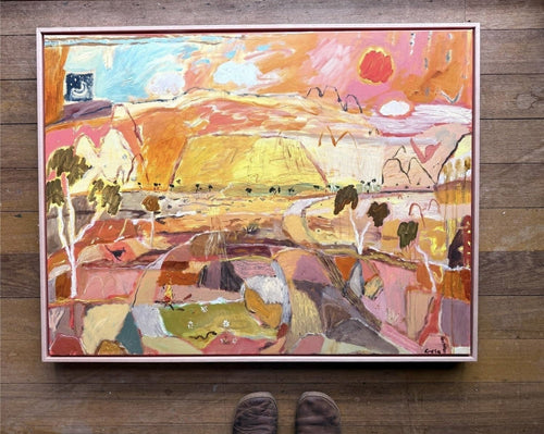 Colours Of The Outback - Original Artwork-Original Art-Greta Hounslow-Greenhouse Interiors Pty Ltd