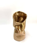 Skinny Crush Vase 'Gold Blush'