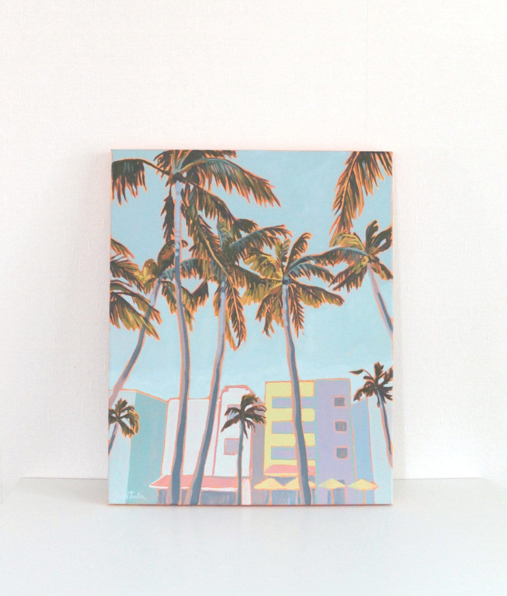 South Beach Stroll - Original Artwork