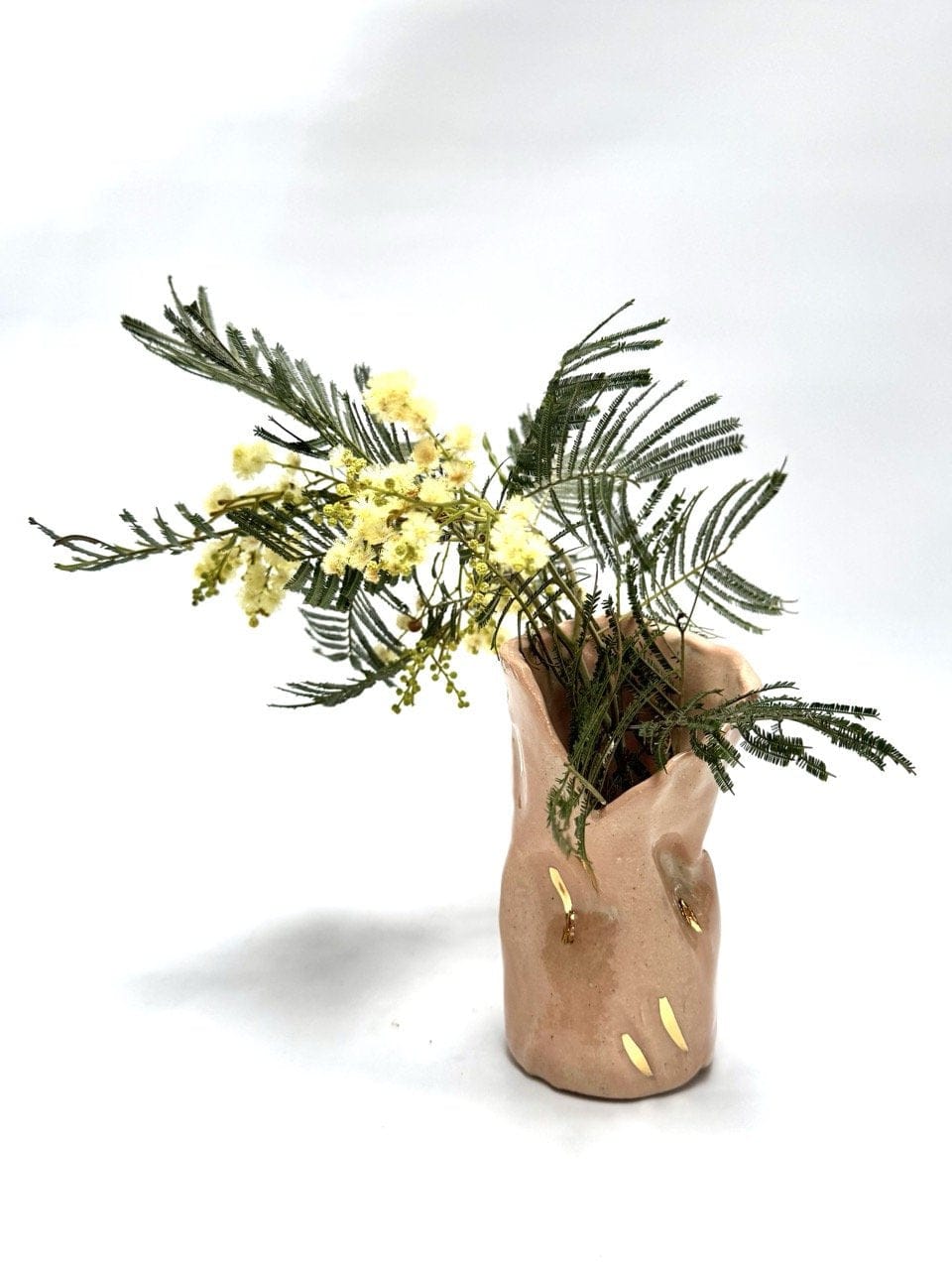 Mini Crush Vase 'Nude Gold'