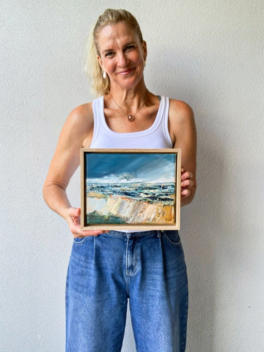 Long Field II - Original Artwork-Original Art-Katie Wyatt-Greenhouse Interiors Pty Ltd