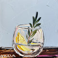 Gin On Blue - Original Art