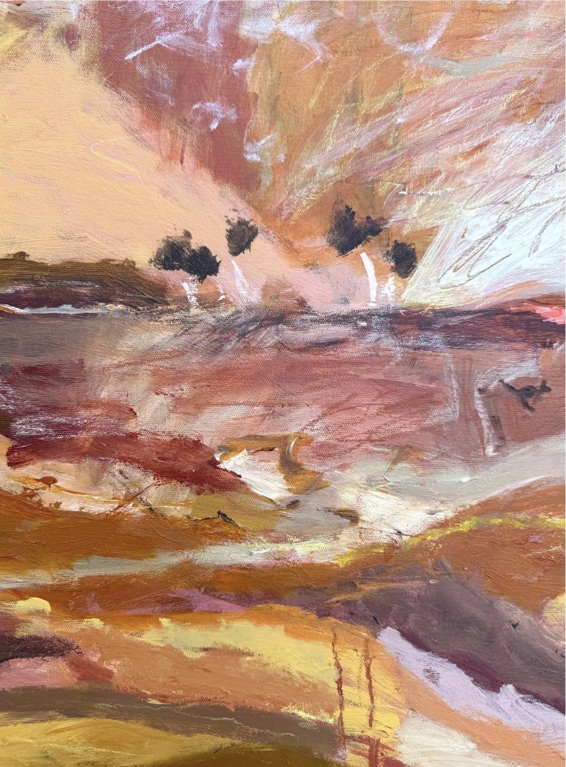 Outback Energy Lines - Original Artwork-Original Art-Greta Hounslow-Greenhouse Interiors Pty Ltd