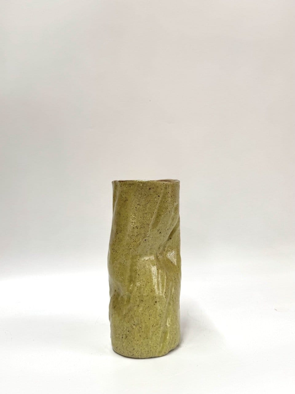 Mini Crush Vase 'Gold Chartreuse'