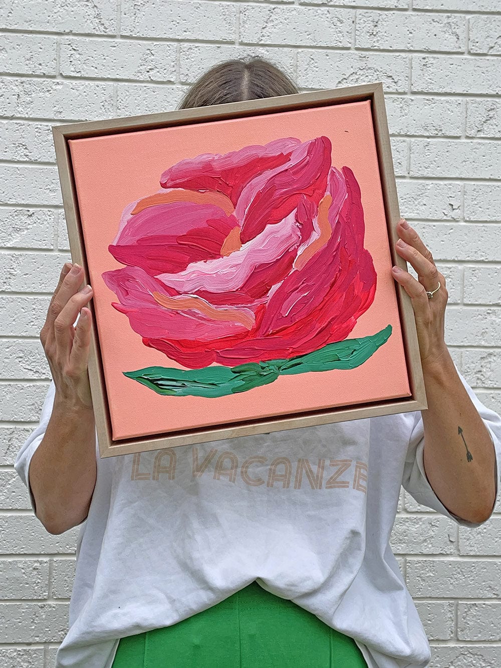 Pretty Peony - Original Artwork