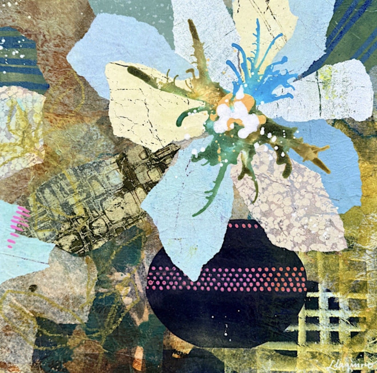 Becoming Something New - Original Art-Original Art-Leanne Daquino-Greenhouse Interiors Pty Ltd