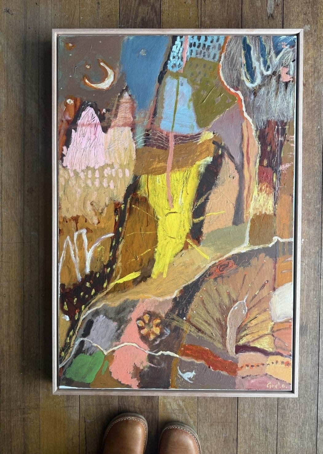 Sun Weaving - Original Artwork