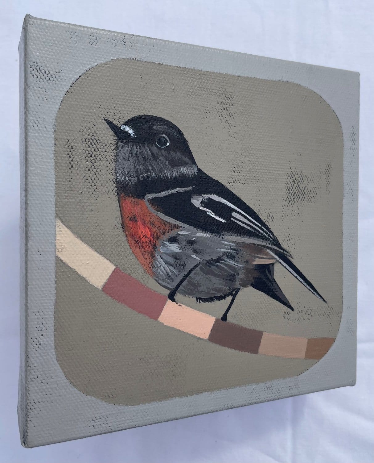 Wild And Free, Robin - Original Art-Original Art-Tania Lucas-Greenhouse Interiors Pty Ltd