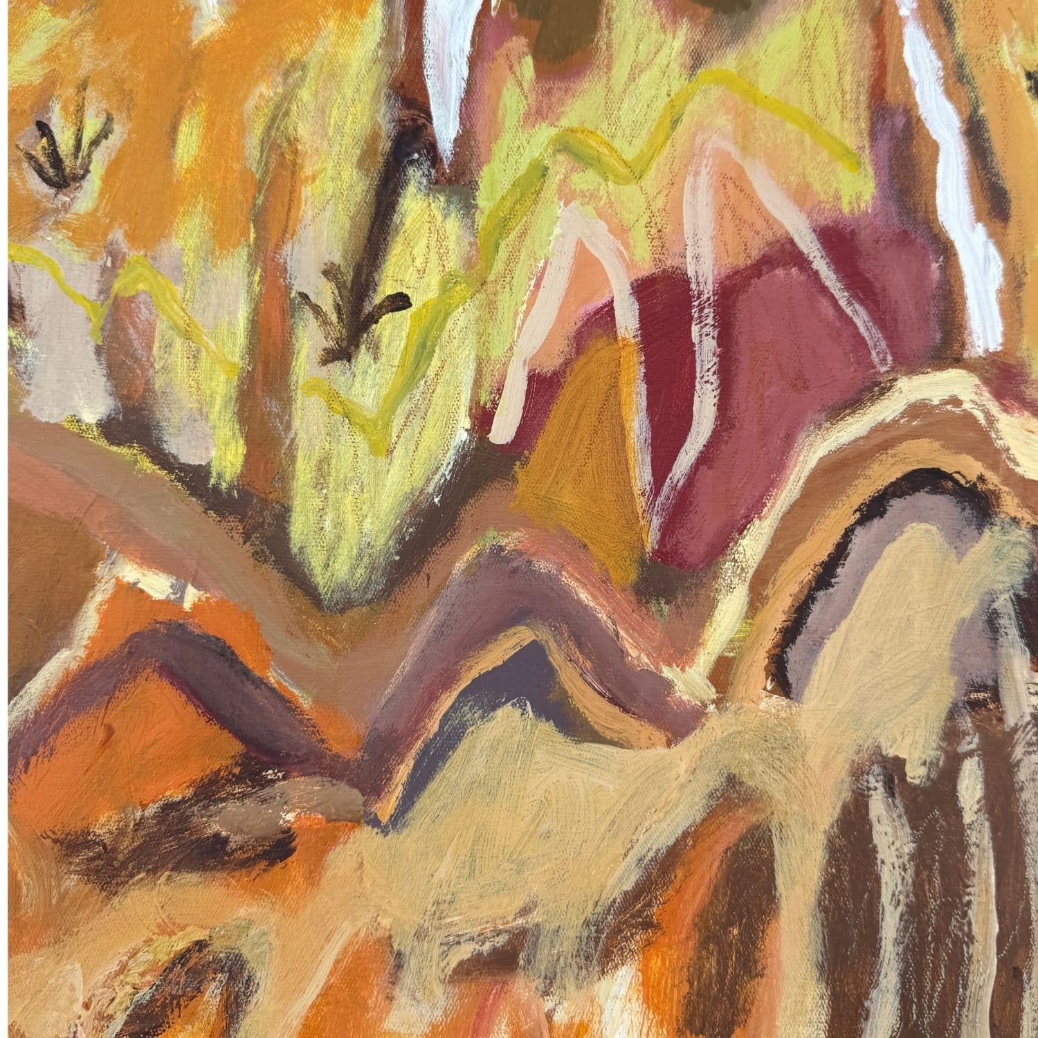 Echoes Through Red Dust - Original Artwork