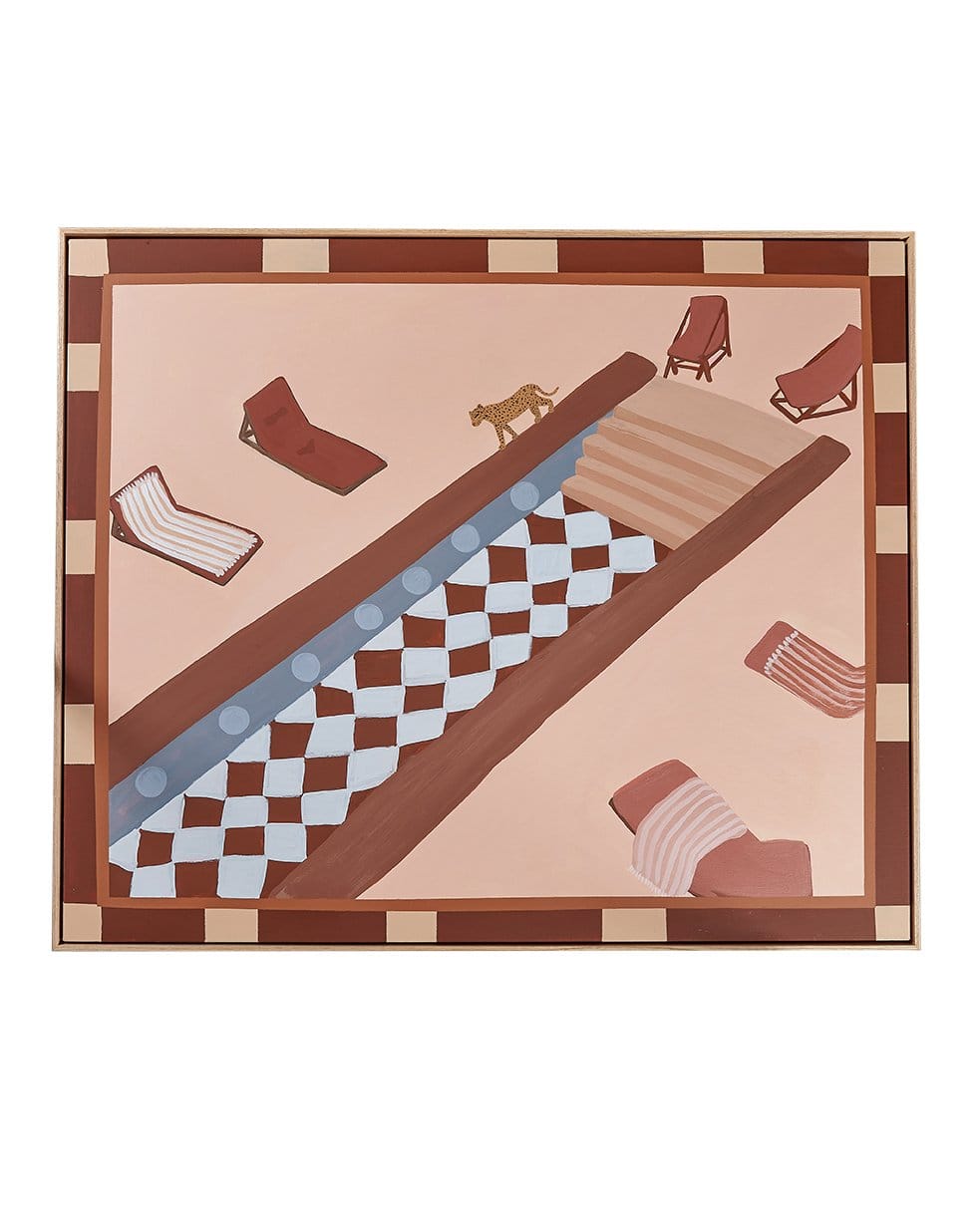 I Need A Holiday - Original Art-Original Art-Lily Mayfield-Greenhouse Interiors Pty Ltd