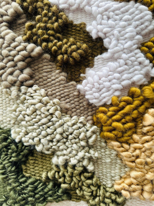 Moss 13 - Handwoven Art