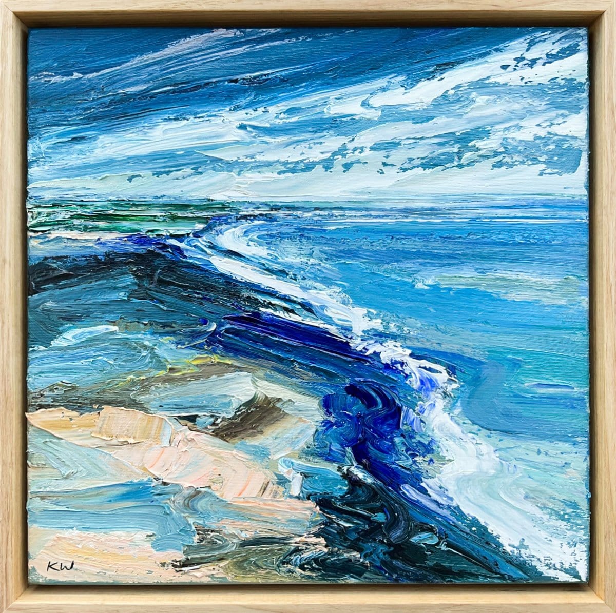 Aquatic Blues - Original Artwork