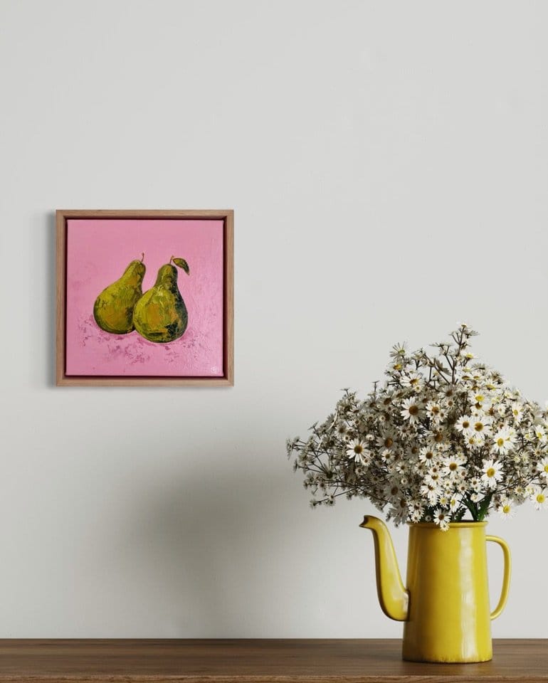 Pink And Pear - Original Art