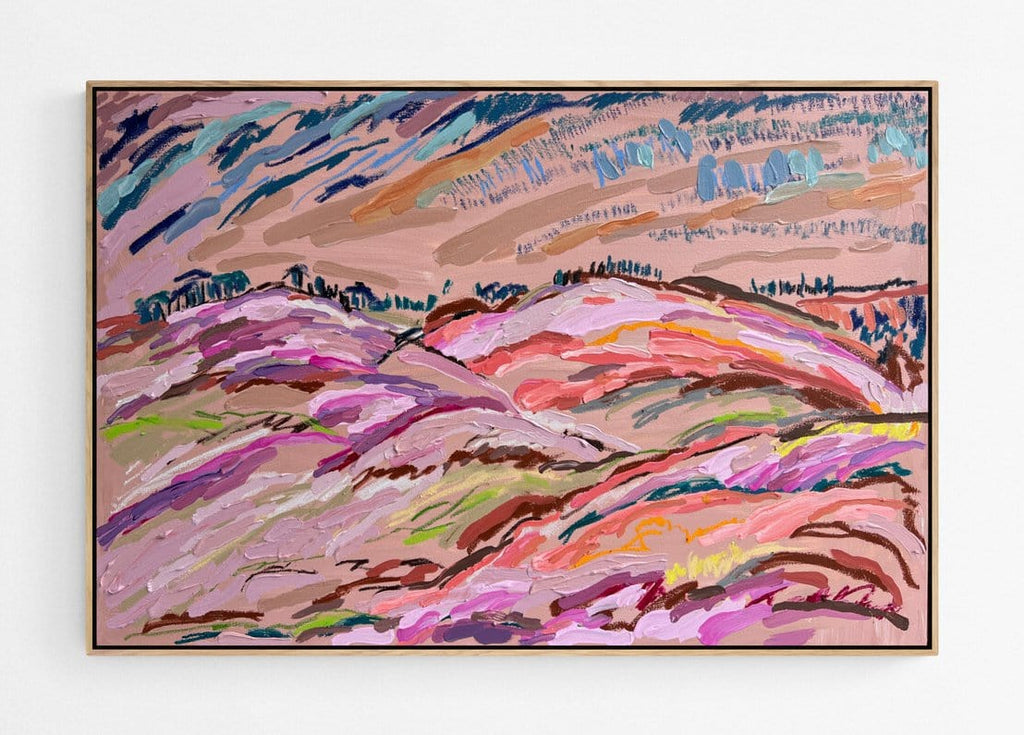 Over The Hills & Far Away - Original Art