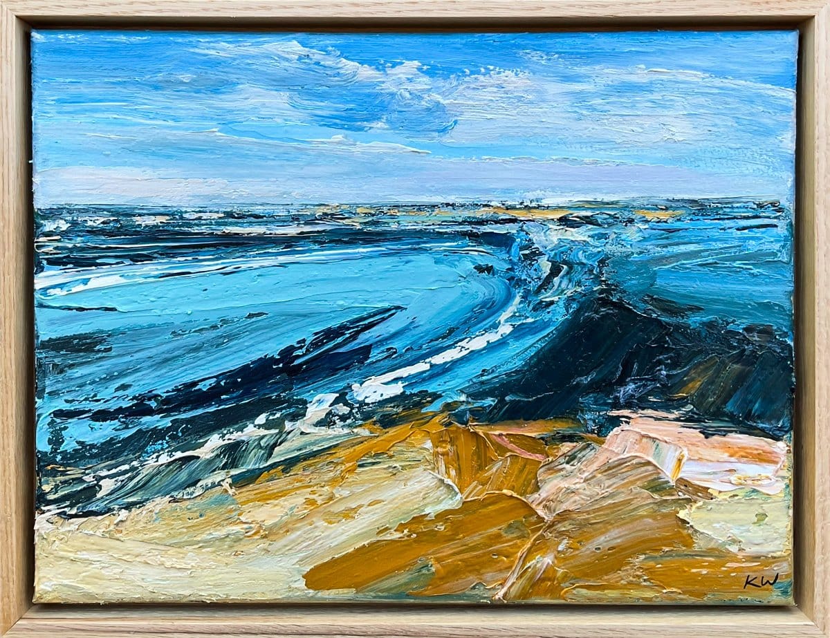 Shadow Tide II - Original Artwork-Original Art-Katie Wyatt-Greenhouse Interiors Pty Ltd