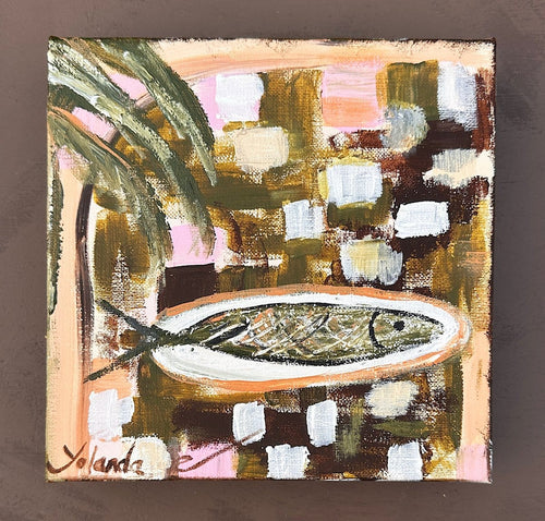 Anchovy Aperitif - Original Art