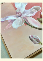 Blush Magnolia Study - Original Art-Original Art-Nay Bellamy-Greenhouse Interiors Pty Ltd