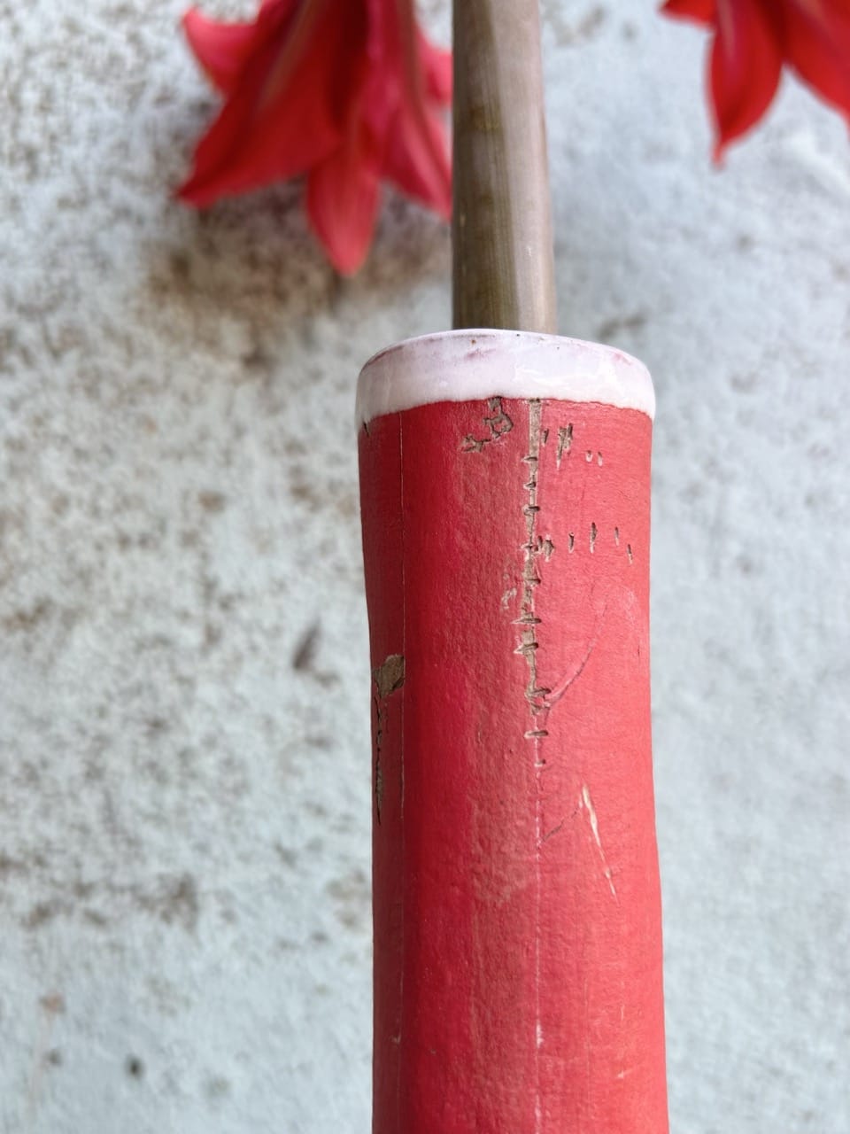 Flotsam Bottle Rose Red-Ceramics-Sarah Murray-Greenhouse Interiors