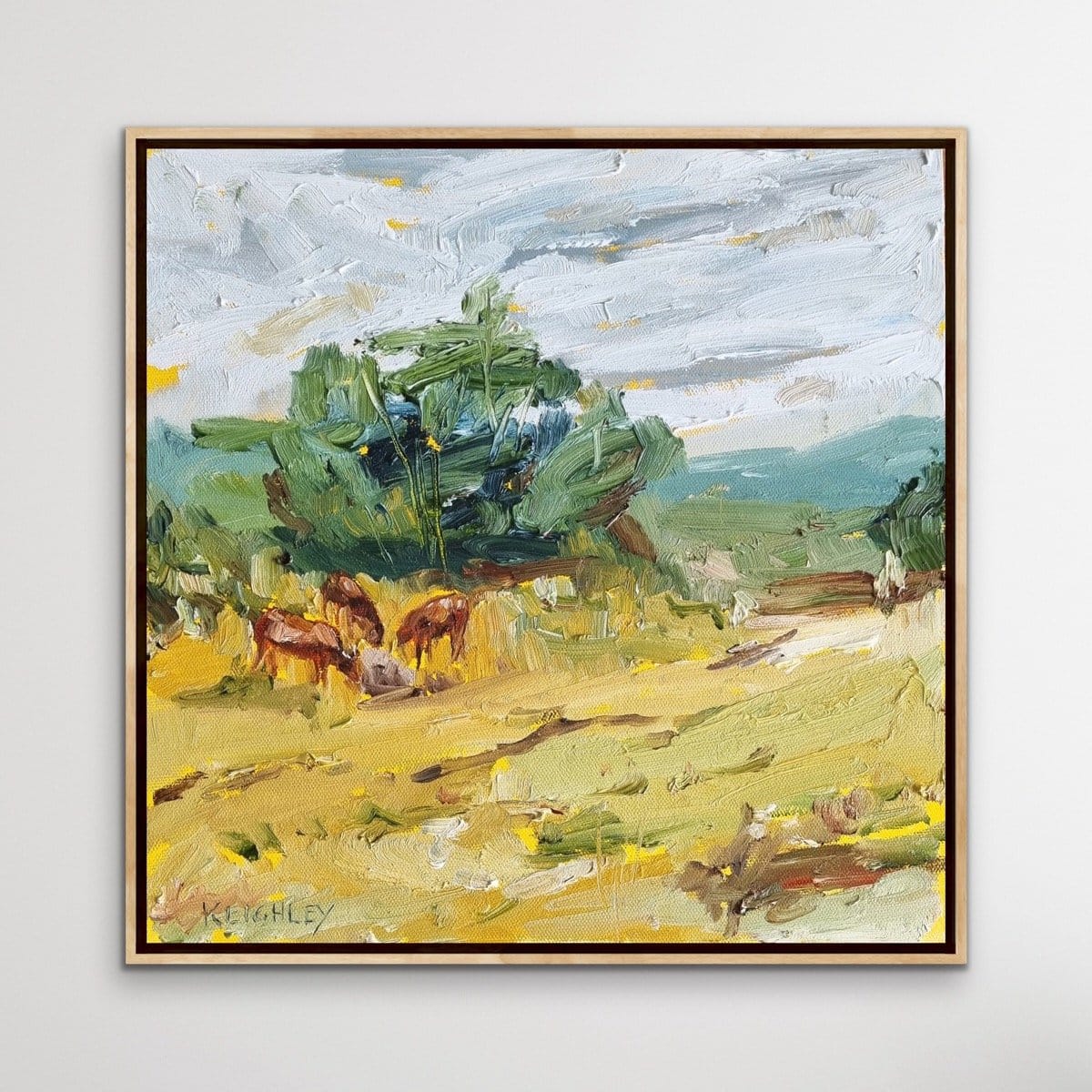 Three Cows - Original Art-Original Art-Michelle Keighley-Greenhouse Interiors Pty Ltd