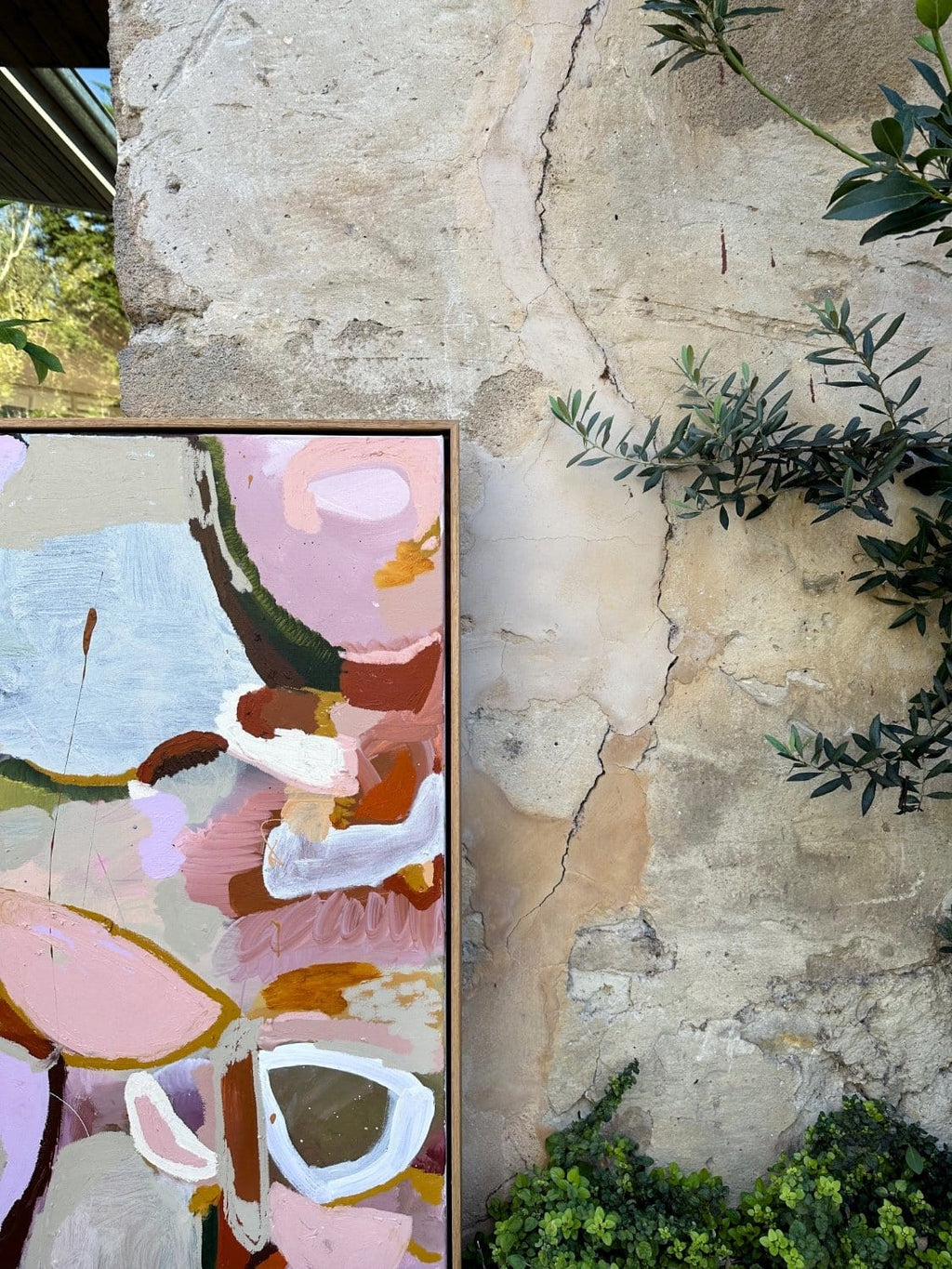 Where Colour Finds Ground-Original Art-Ashlea van Riet-Greenhouse Interiors Pty Ltd