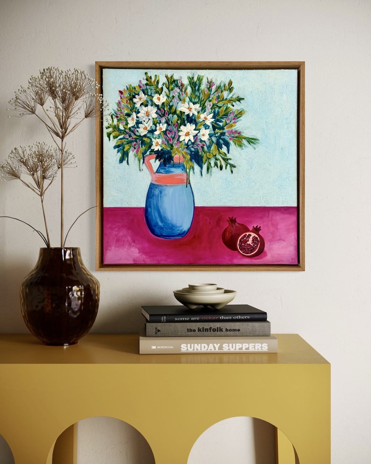 Blooming Affection-Original Art-Beth Dangerfield-Greenhouse Interiors Pty Ltd