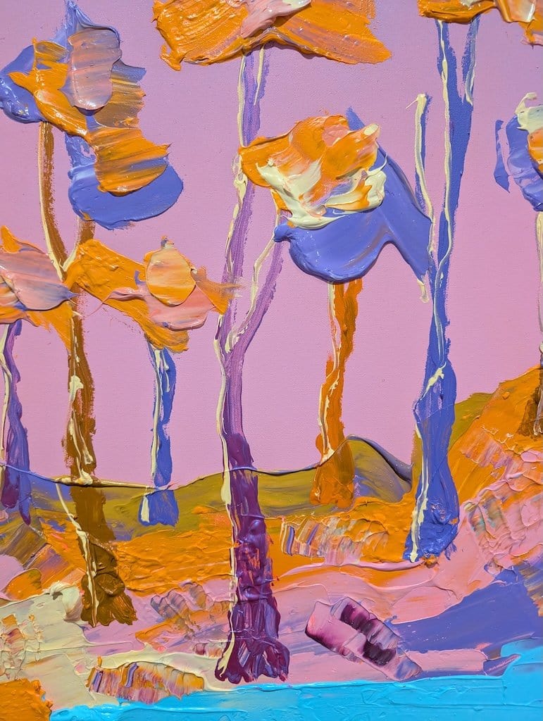 Sienna Trees - Original Art