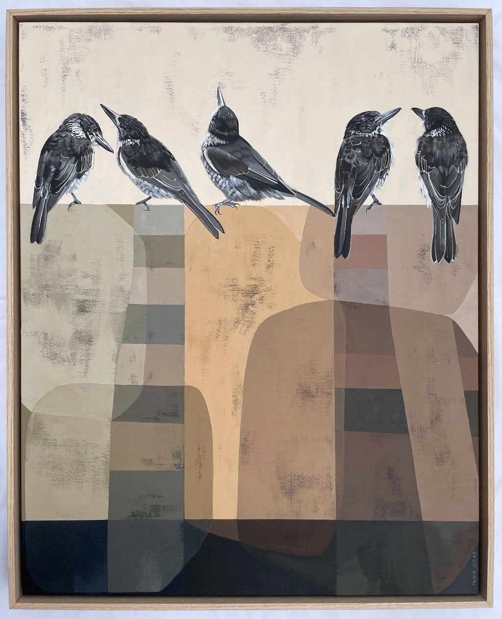 Nesting Neighbours, Heart Songs - Original Art