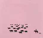 The Pink Ladies - Original Art-Original Art-Alli Geers-Greenhouse Interiors Pty Ltd