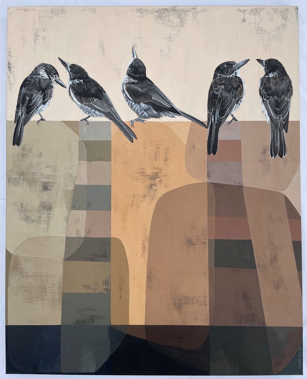 Nesting Neighbours, Heart Songs - Original Art