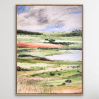 Hushed Land - Original Art-Original Art-Michelle Keighley-Greenhouse Interiors Pty Ltd