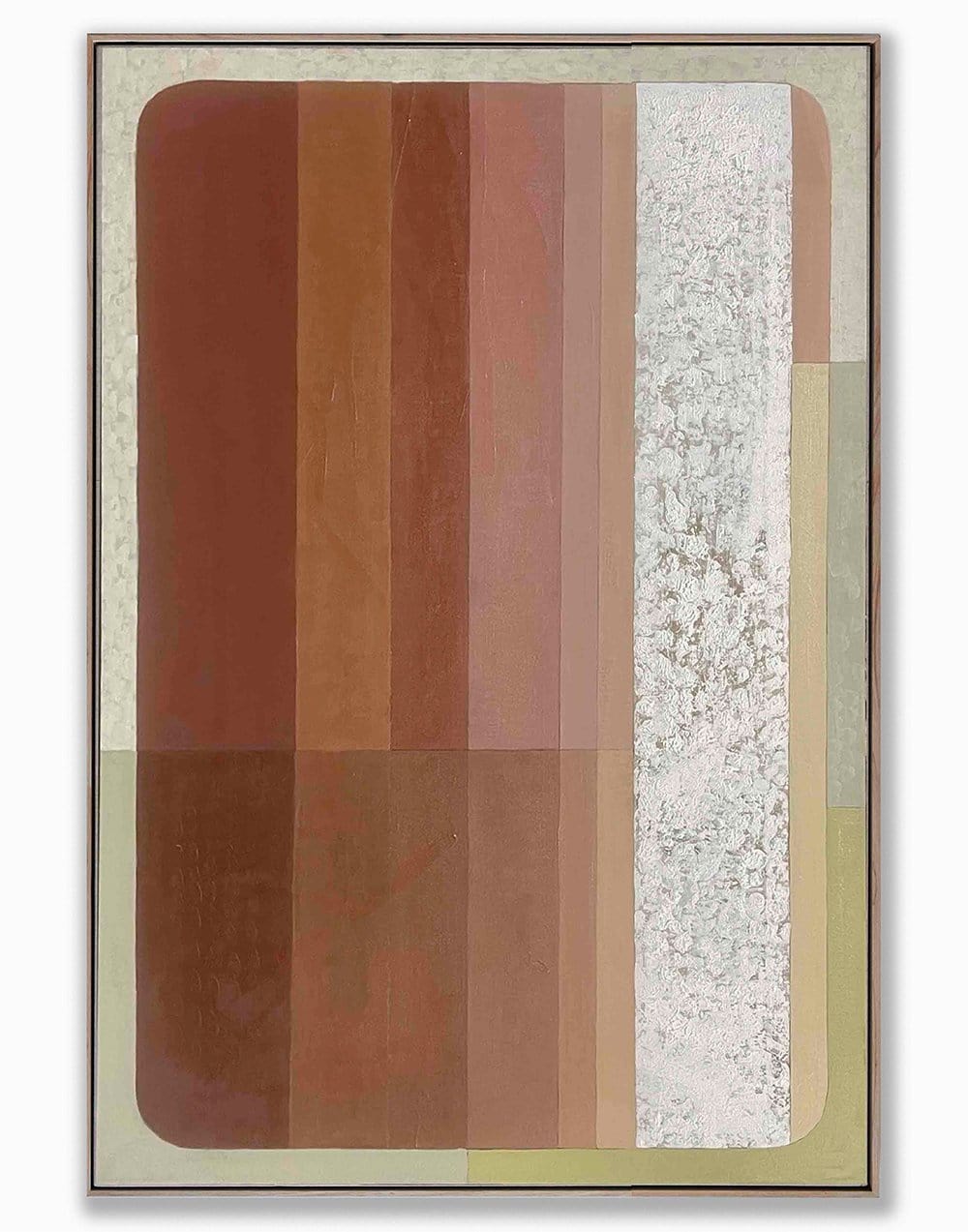 Crimson Rust Ombre - Original Artwork