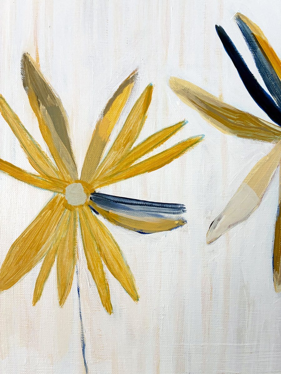 Yellow Daisies - Original Painting