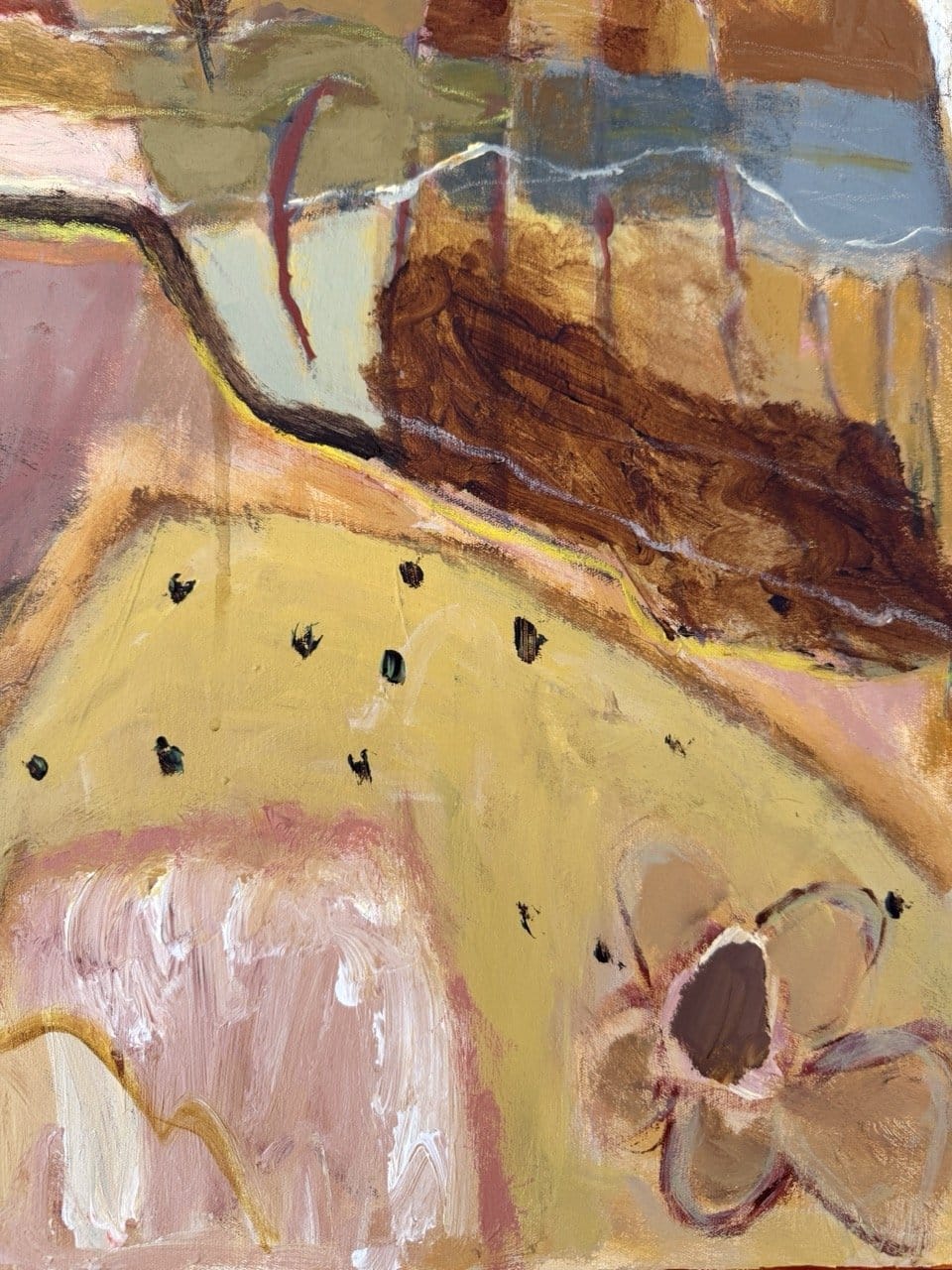 Rhythm Of The Outback - Original Artwork-Original Art-Greta Hounslow-Greenhouse Interiors Pty Ltd