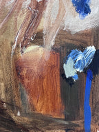 Blue Trees - Original Art-Original Art-Ann Rayment-Greenhouse Interiors Pty Ltd