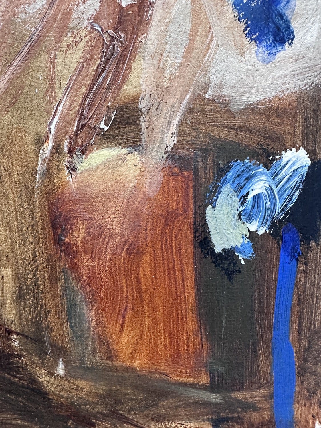 Blue Trees - Original Art-Original Art-Ann Rayment-Greenhouse Interiors Pty Ltd