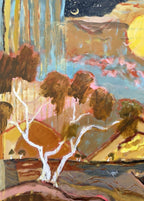 Late Night, Inland - Original Artwork-Original Art-Greta Hounslow-Greenhouse Interiors Pty Ltd