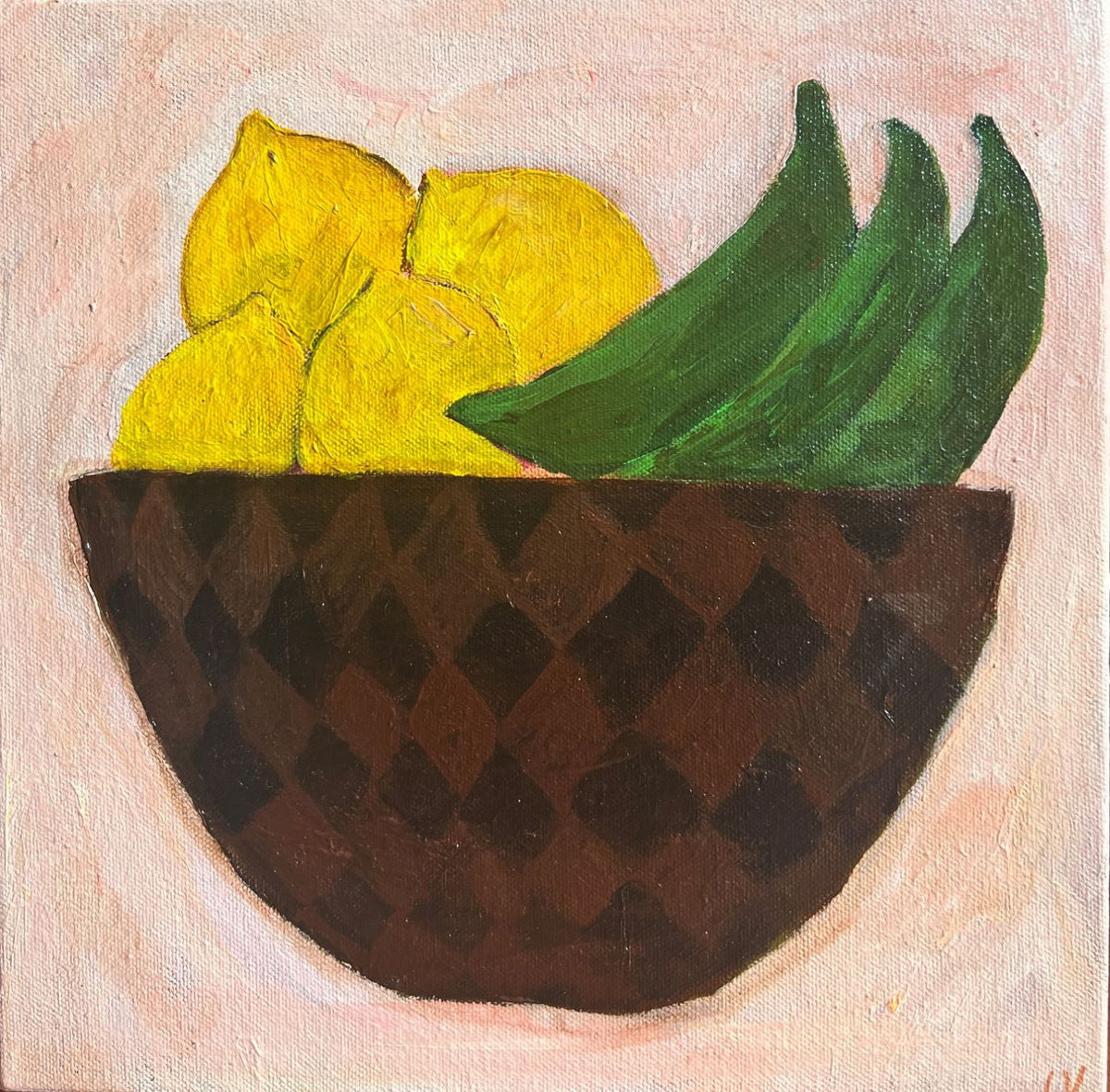 Lemons And Bananas - Original Art