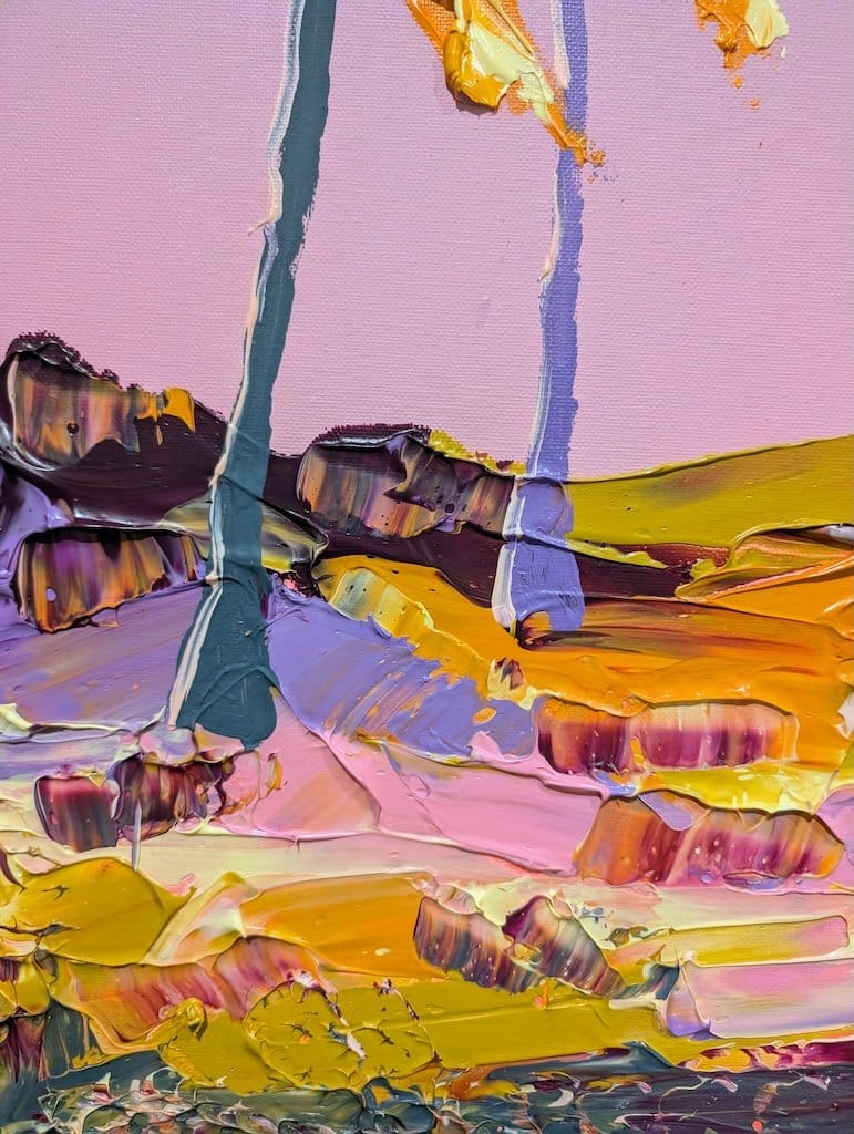 Sunset Palms - Original Art