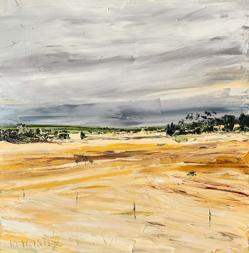 Beyond The Last Fenceline - Original Art