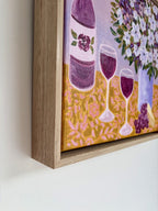 Wine And A Yap - Original Art-Original Art-Beth Dangerfield-Greenhouse Interiors Pty Ltd