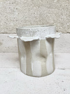 Ice / Flower Bucket - 'Stone White'