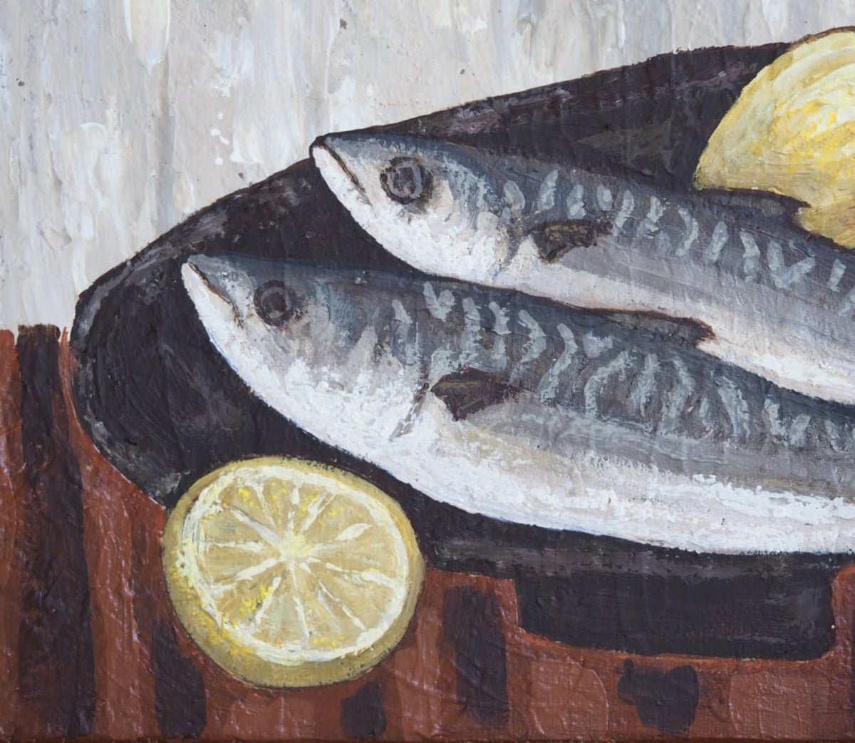 Mackerel Supper - Original Art